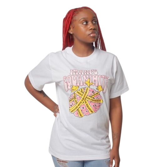 Proceed With Equanimity Shirt - White