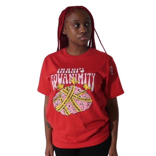 Proceed With Equanimity Shirt - Red