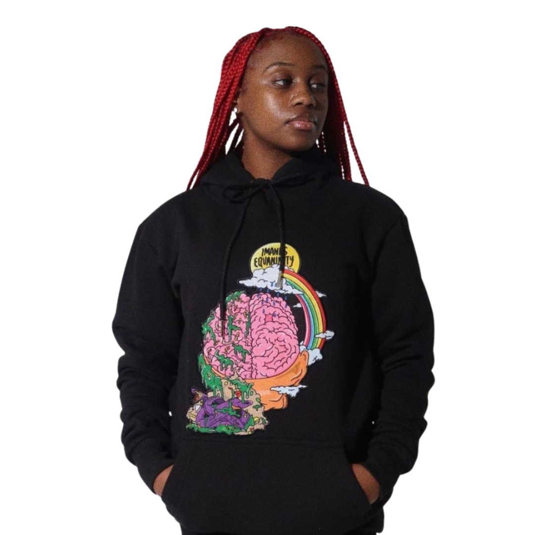 Journey To Joy Hoodie - Black